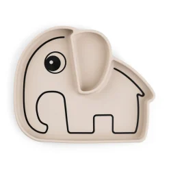 Silicone Stick&Stay plate - Elphee - Sand