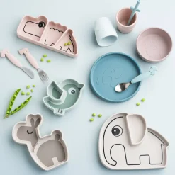 Silicone Stick&Stay plate - Elphee - Sand