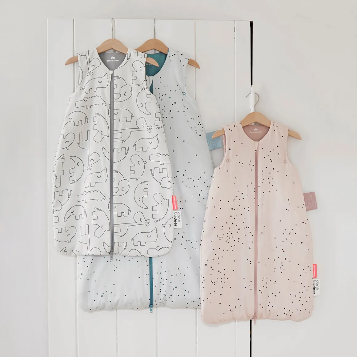Sleepy bag 70 cm - TOG 2.5 - Dreamy dots - Powder