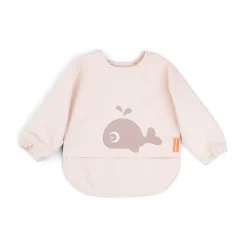 Sleeved pocket bib - Wally - Powder