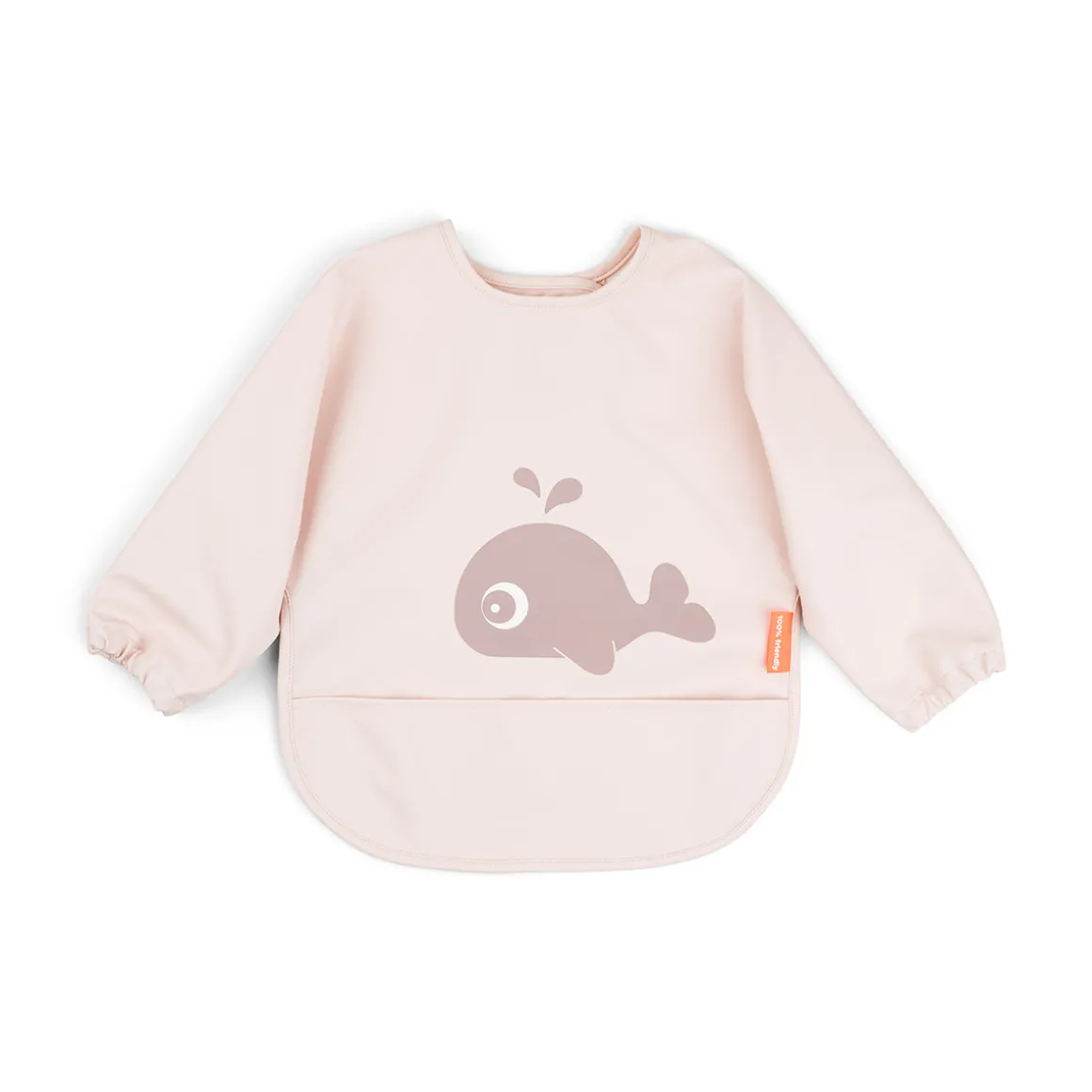 Sleeved pocket bib - Wally - Powder