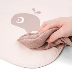 Sleeved pocket bib - Wally - Powder