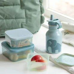 Snack box set 3 pcs - Deer friends - Blue