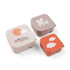 Snack box set 3 pcs - Happy clouds - Powder