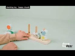Stacking toy - Happy clouds - Colour mix
