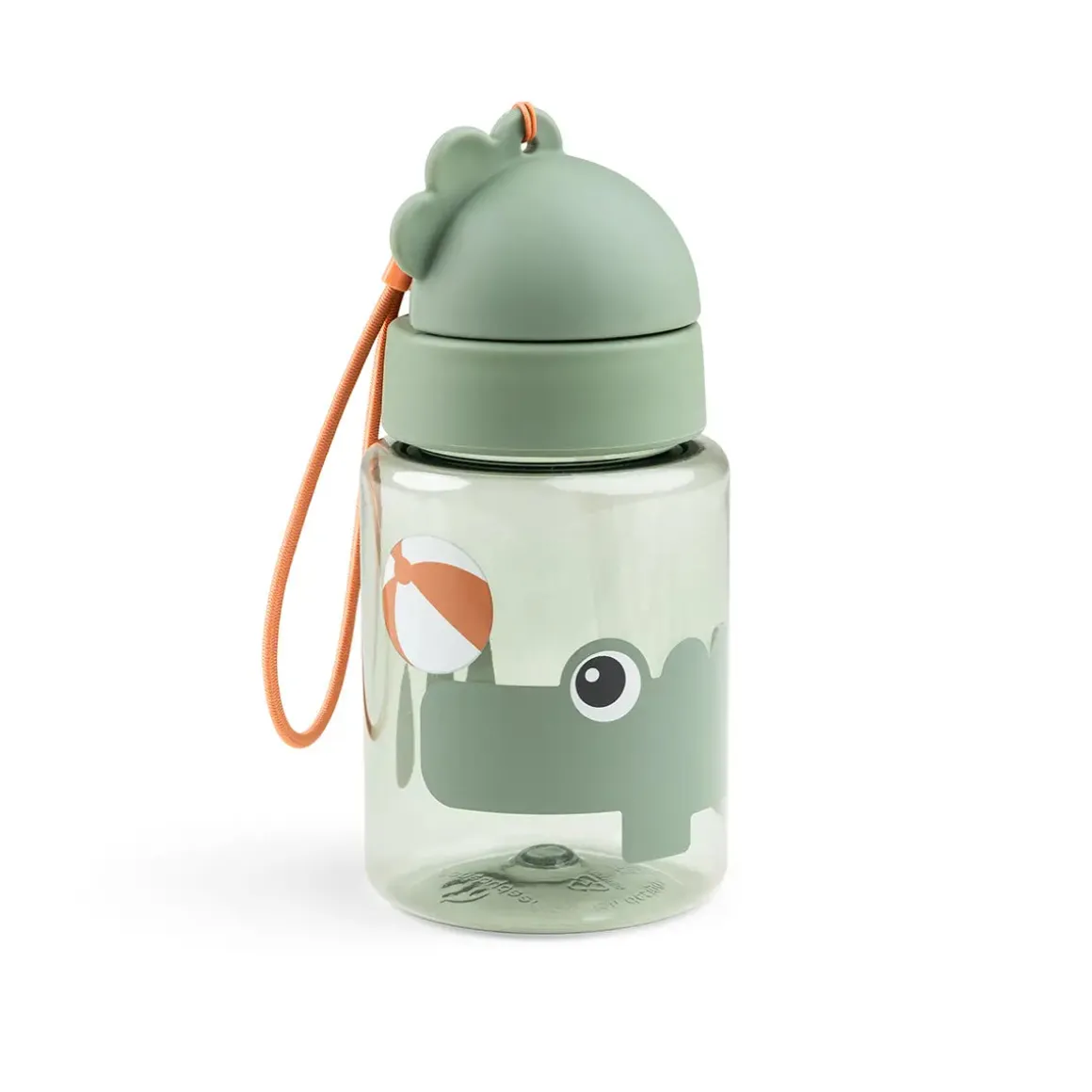 Straw bottle - Playground - Green - 280 ml