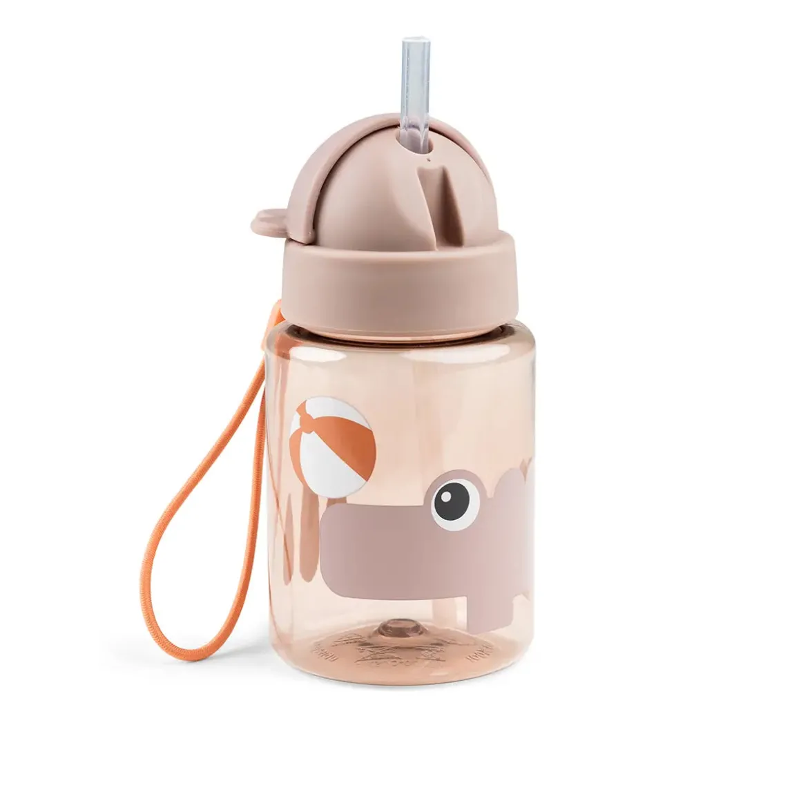 Straw bottle - Playground - Powder - 280 ml