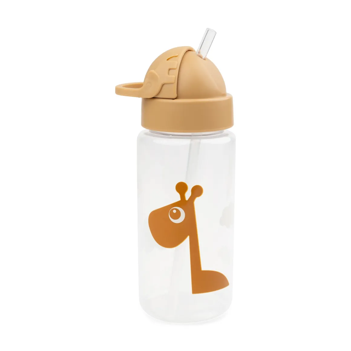 Straw bottle - Raffi - Mustard - 350 ml