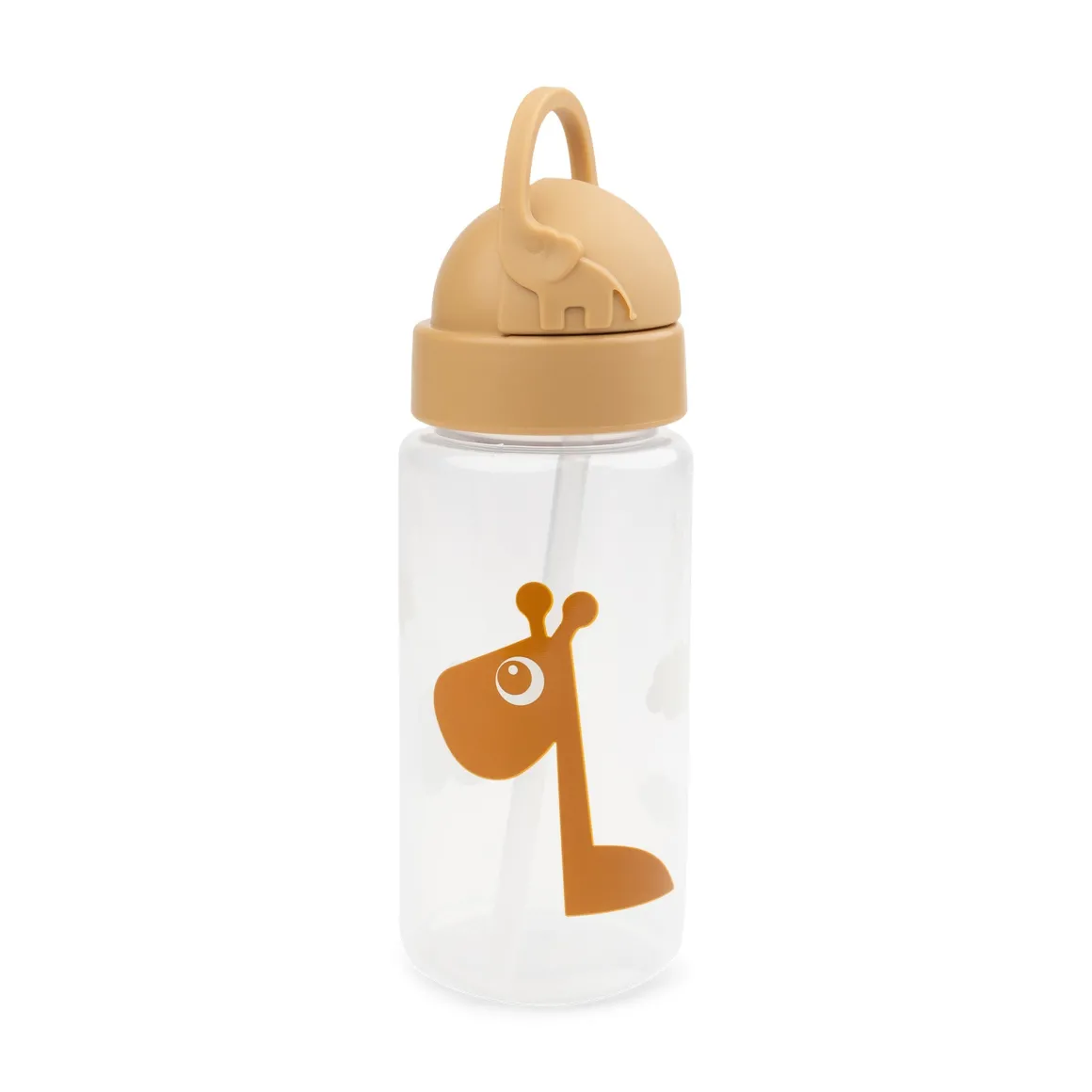 Straw bottle - Raffi - Mustard - 350 ml