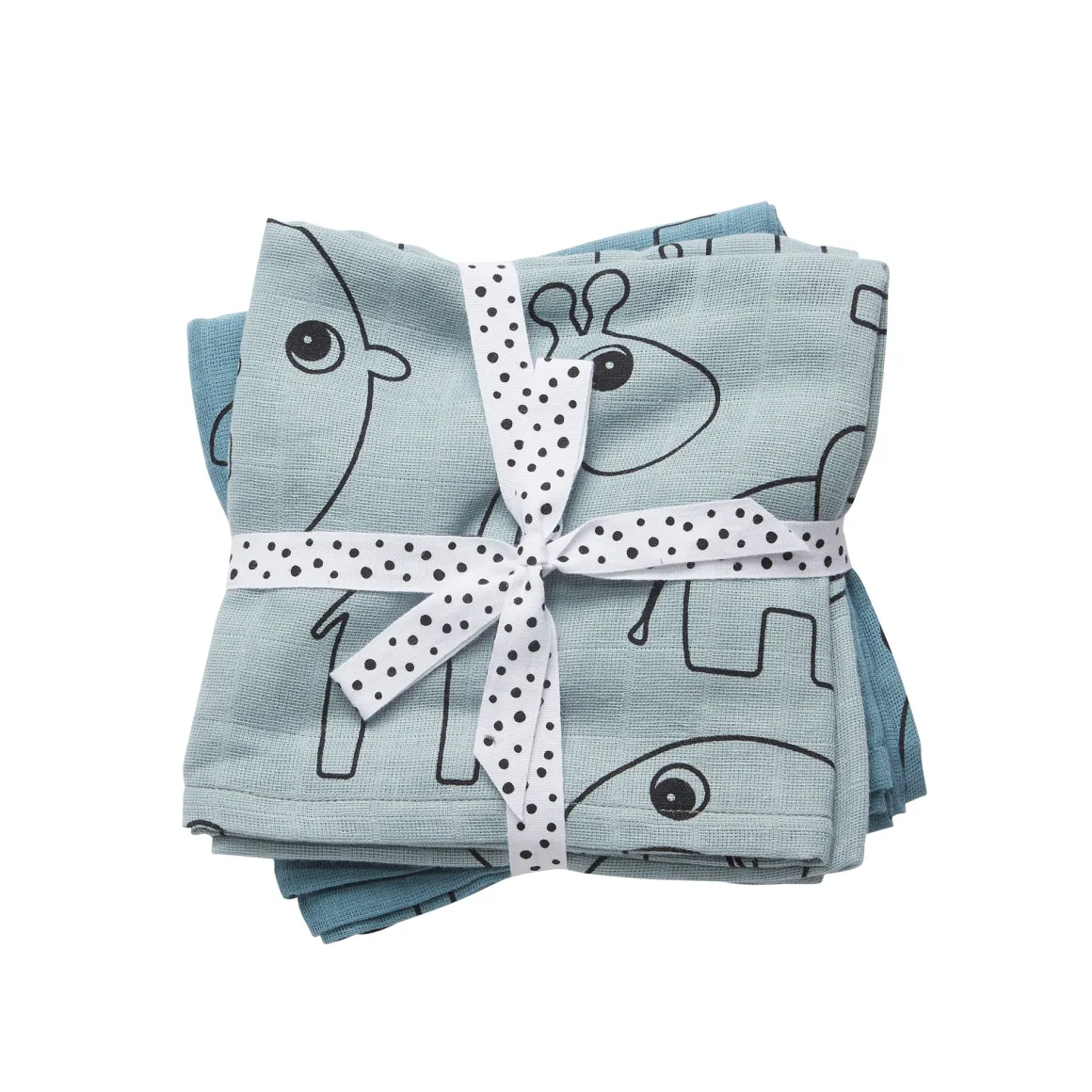 Swaddle 2-pack - Contour - Blue