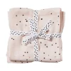 Swaddle 2-pack - Dreamy dots - Powder