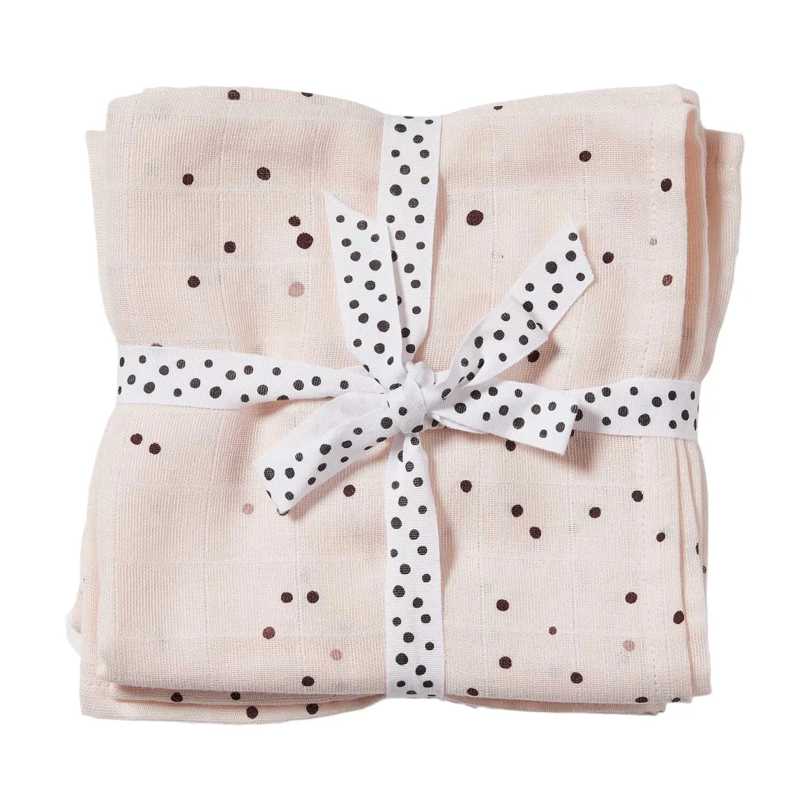 Swaddle 2-pack - Dreamy dots - Powder