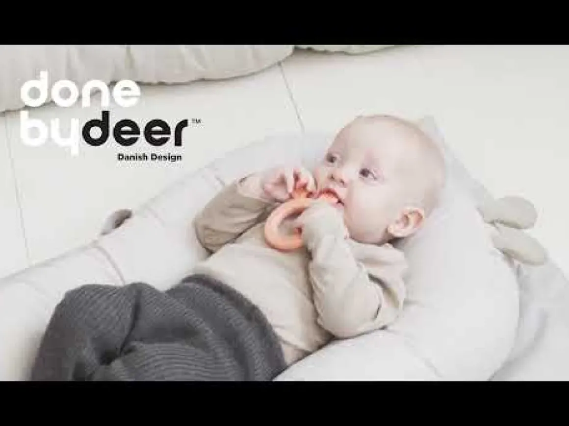 Teether 2-pack - Deer friends - Blue
