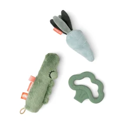 Tiny activity toy set 3 pcs - Croco - Green