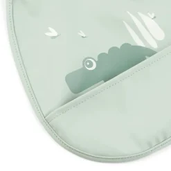 Tiny pocket bib 2-pack - Croco - Green
