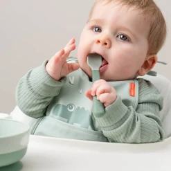 Tiny pocket bib 2-pack - Elphee - Blue