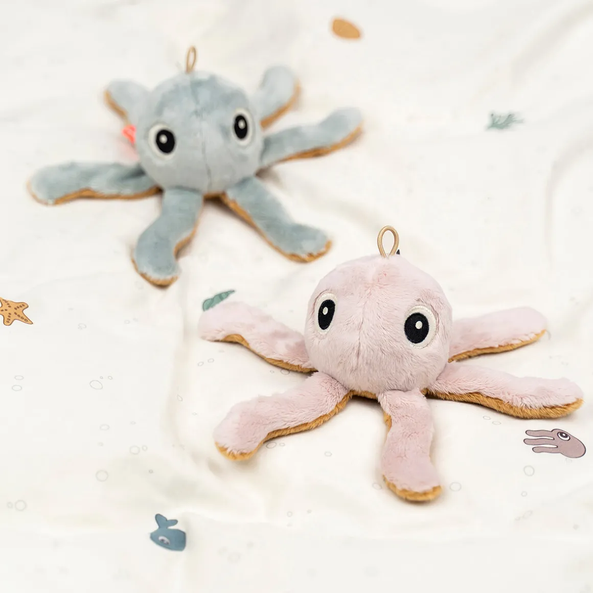 Tiny rattle - Jelly - Blue
