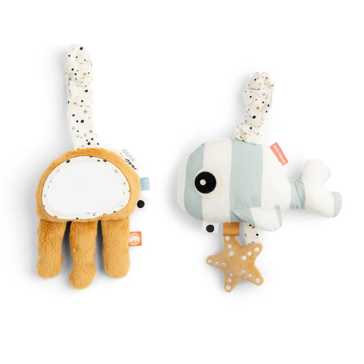 To go activity set - Sea friends - Blue/Mustard