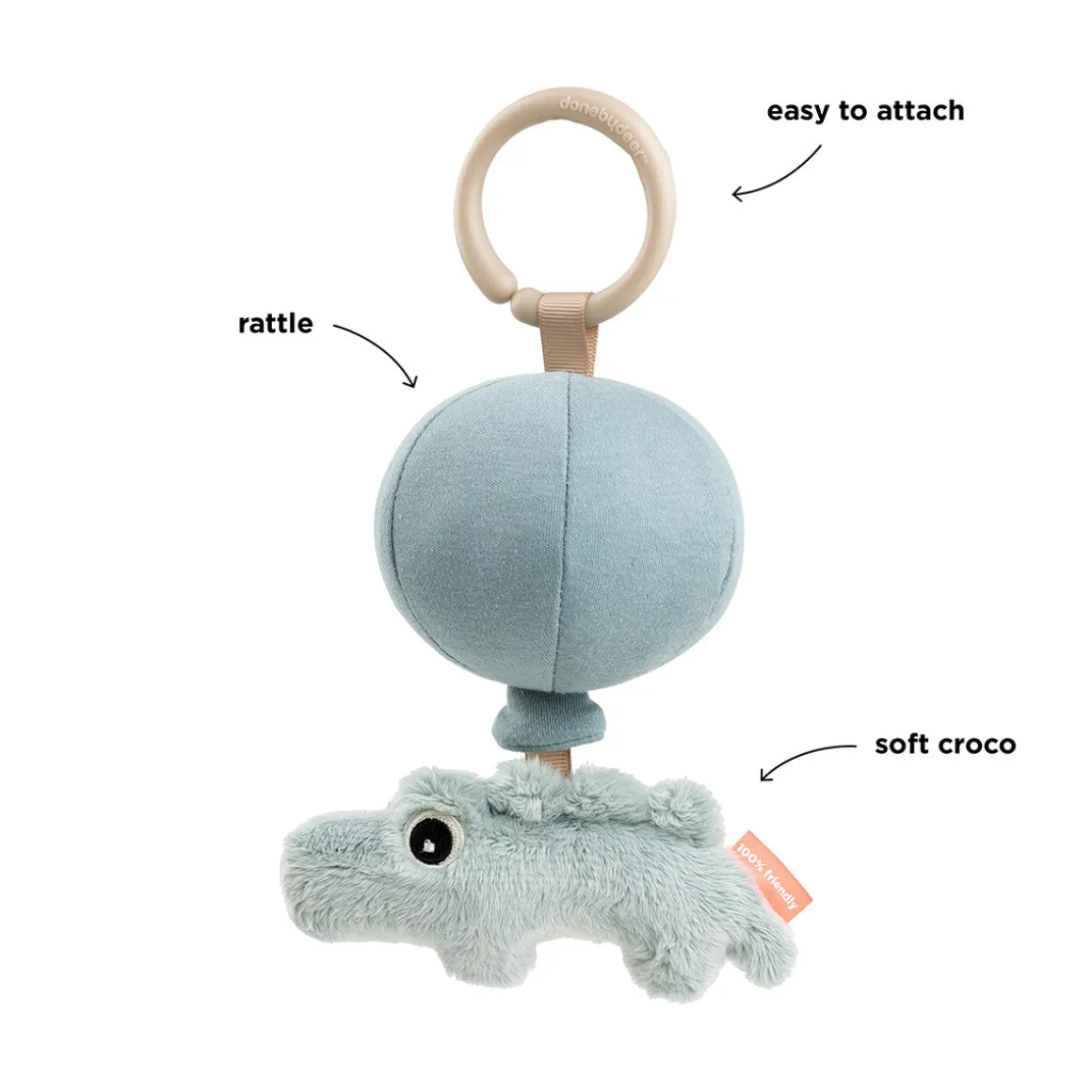 To go friend - Croco - Blue