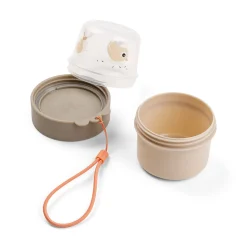To go 2-way snack container S - Birdee - Sand