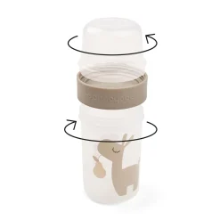 To go 2-way snack container L - Lalee - Sand