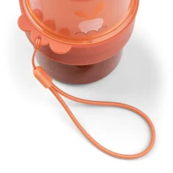 To go 2-way snack container S - Birdee - Papaya
