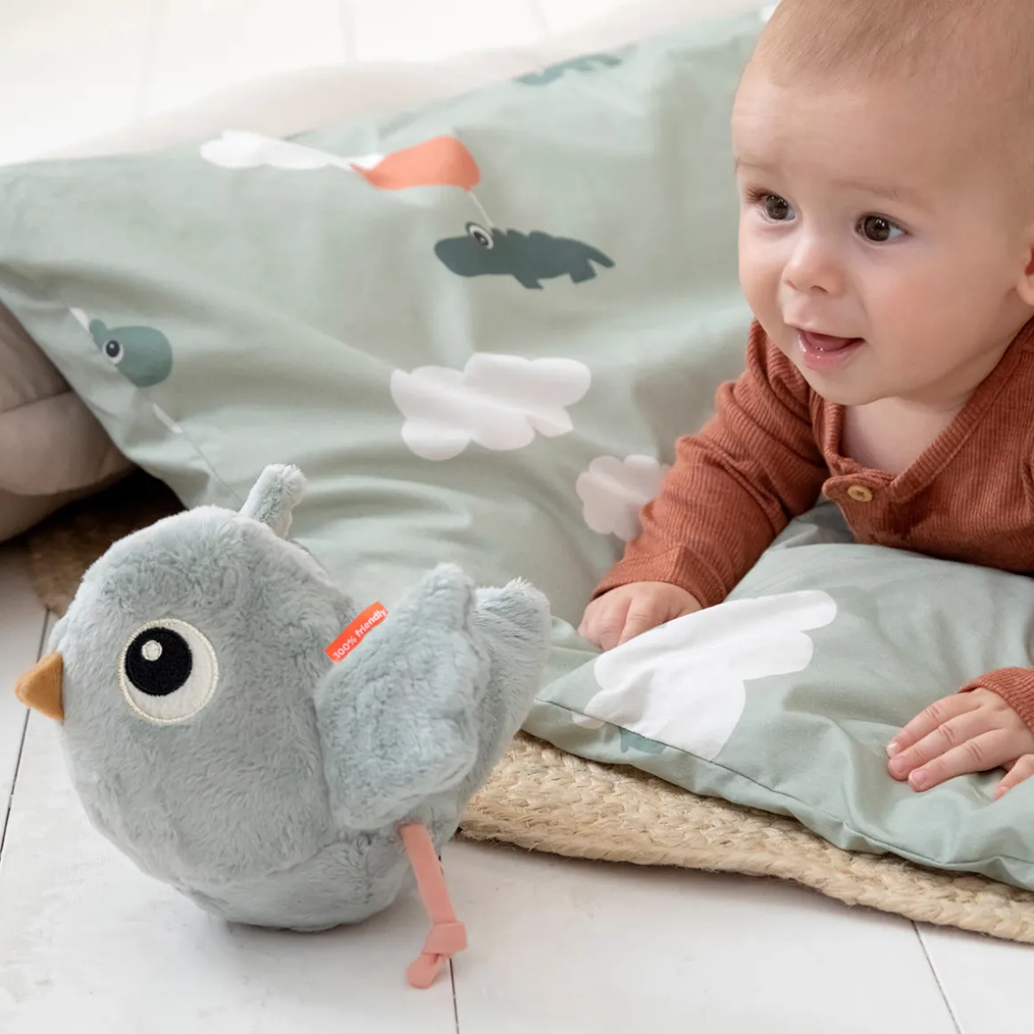Tumbler toy - Birdee - Blue