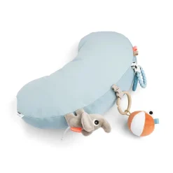 Tummy time activity pillow - Playground - Blue