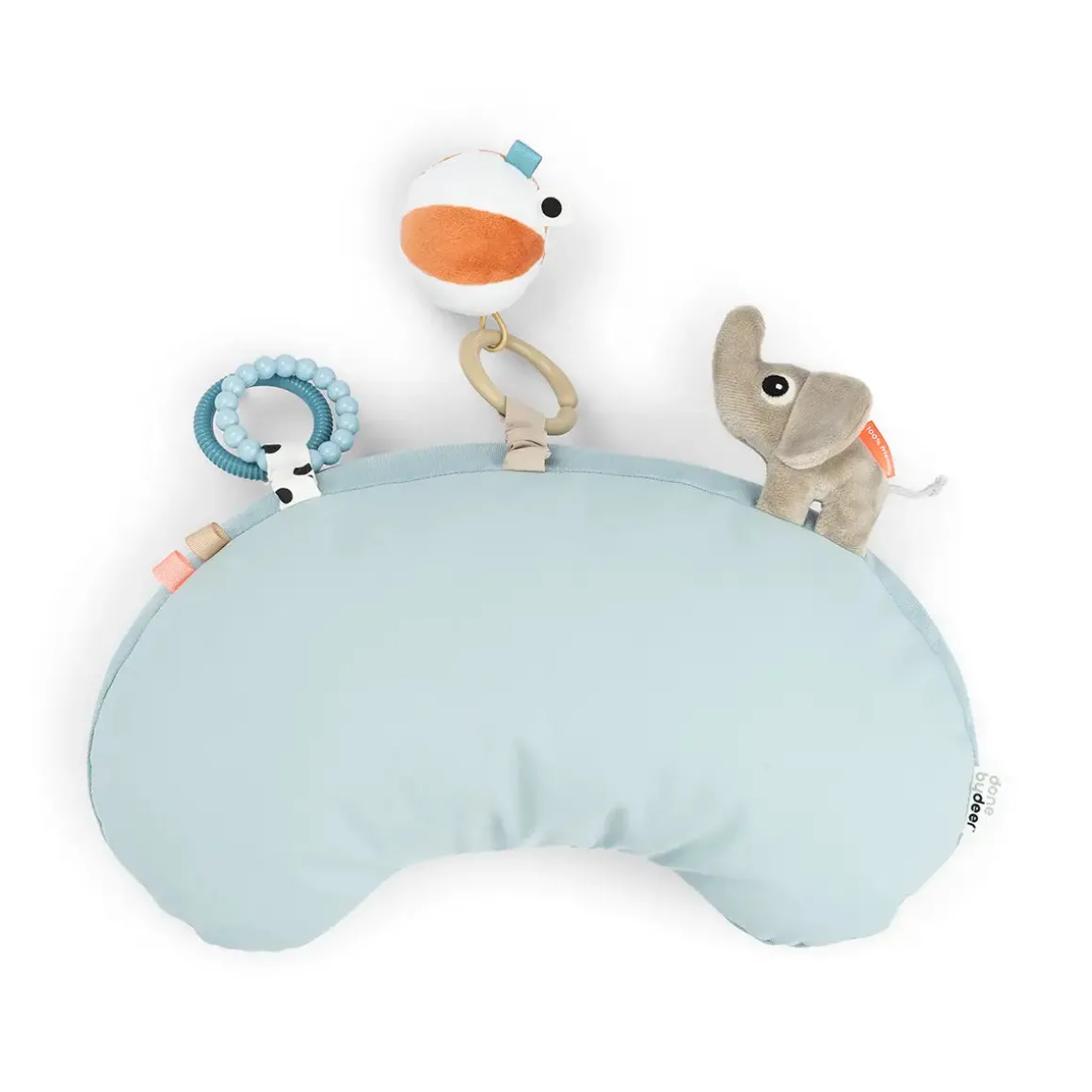 Tummy time activity pillow - Playground - Blue