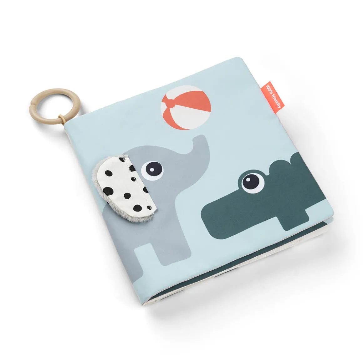 Tummy time soft book - Deer friends - Colour mix