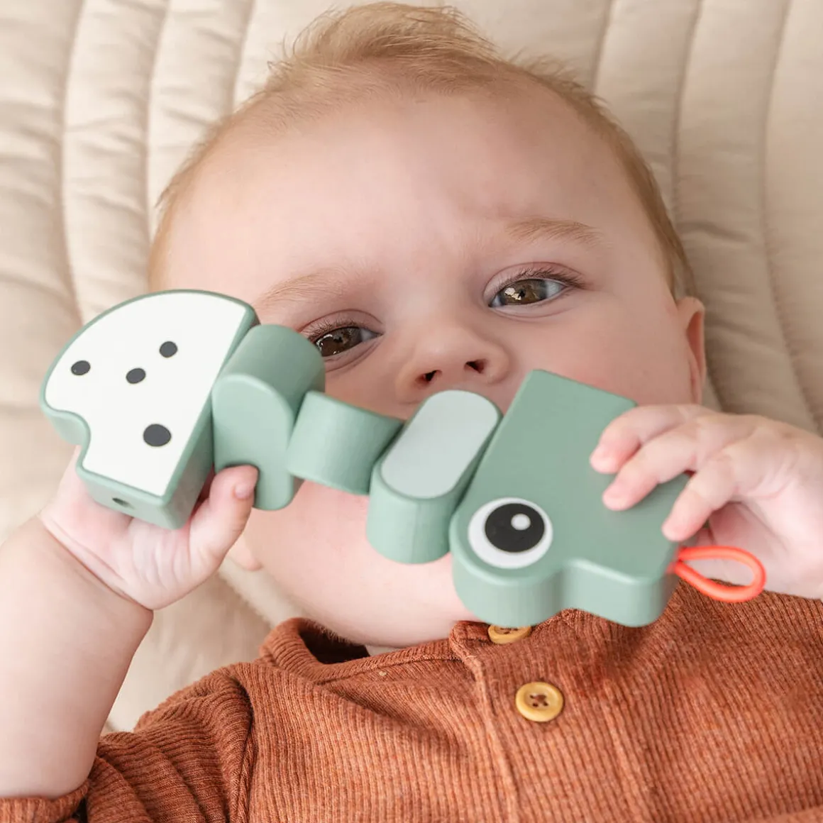 Twist & turn toy - Croco - Green