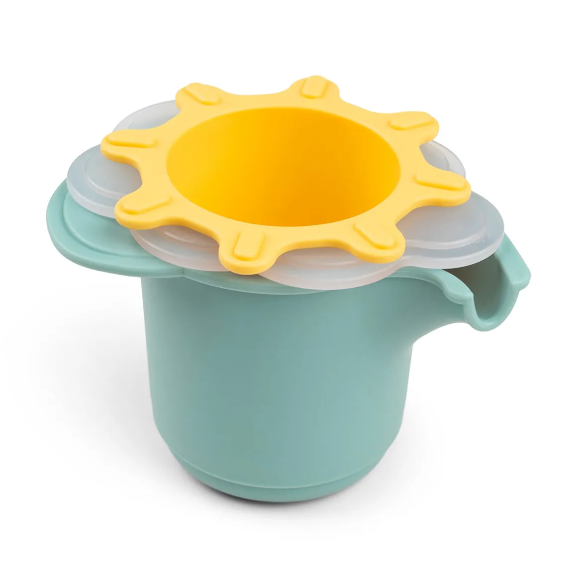 Water play & stacking cups 3 pcs - Elphee - Colour mix