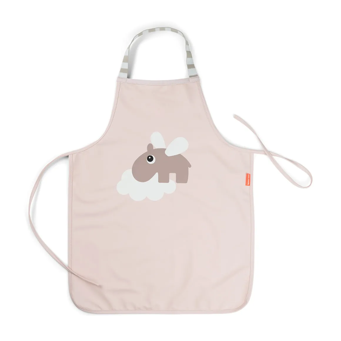 Waterproof kids apron - Happy clouds - Powder