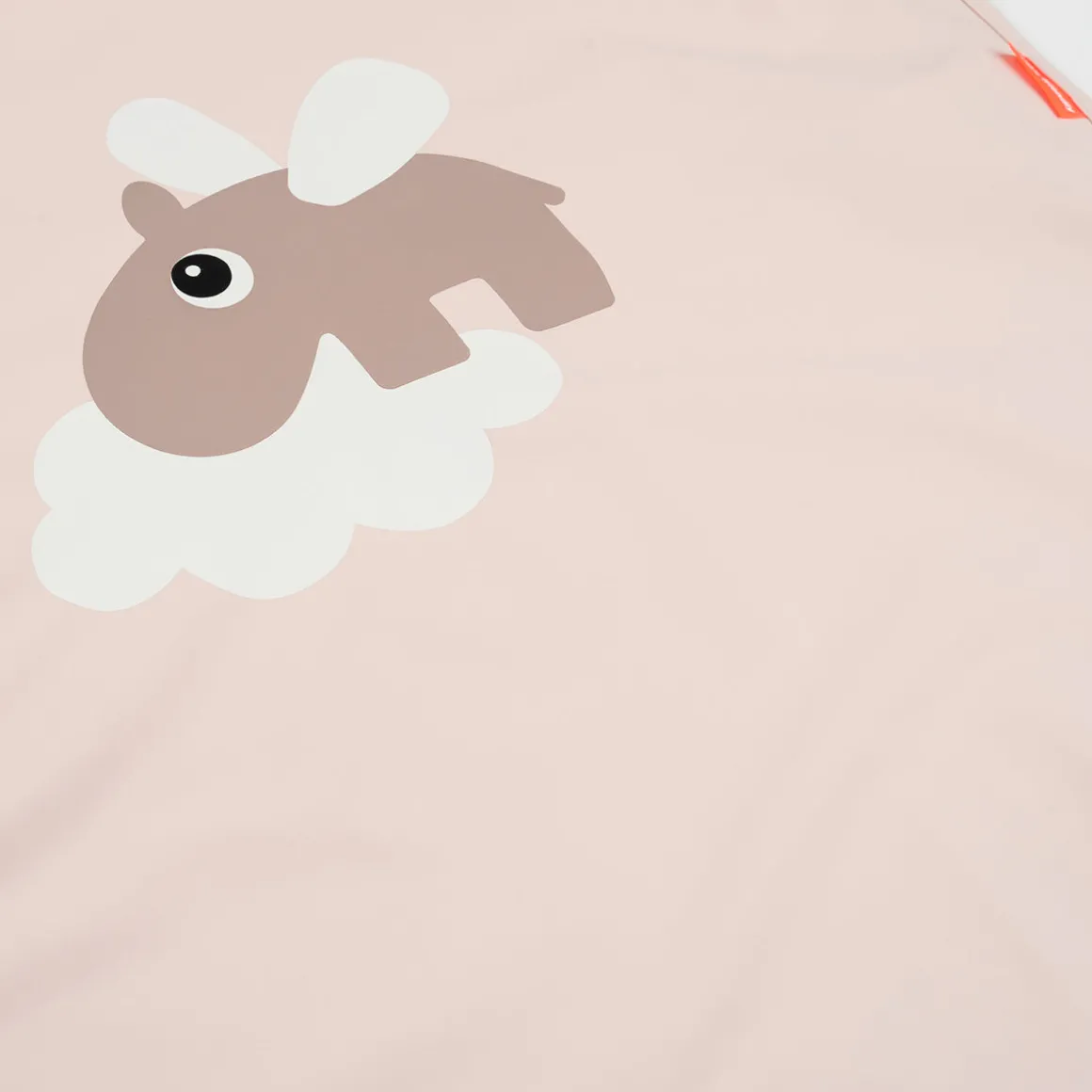 Waterproof kids apron - Happy clouds - Powder